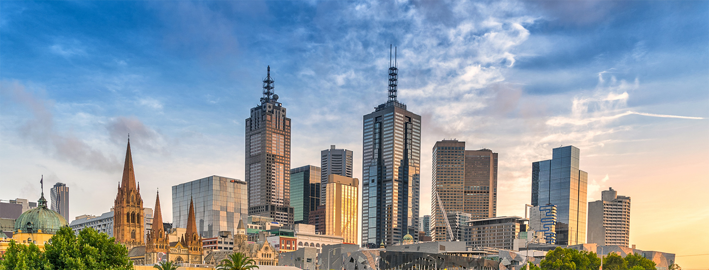 Melbourne city buildings